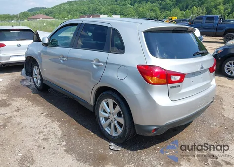 2013 Mitsubishi Outlander Sport Es from USA, damaged, VIN 4A4AR3AU2DE012889
